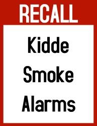 Kidde Smoke Alarm Recall